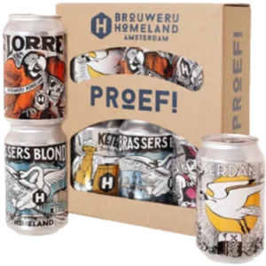 Brouwerij Homeland Proef! Giftpack